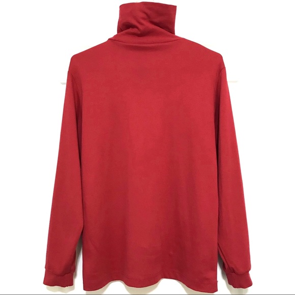 EDDIE BAUER Red Turtleneck - Picture 9 of 10